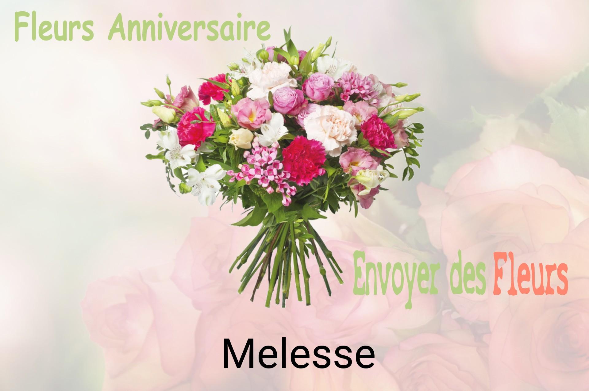 Bouquet de fleurs d’anniversaire livré à Melesse